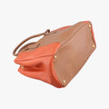 Galleria brown×orange SAFFIANO Leather B2274C 25ガレリア ブラウン×オレンジ サフィアーノレザー B2274C 25