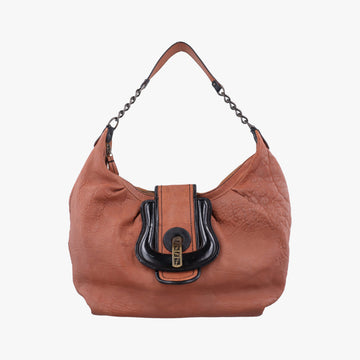 Borsa B Hobo Brown Leather 8BR563 2445-8BR563 UP8 078ボルサ B ホーボー ブラウン レザー 8BR563 2445-8BR563 UP8 078