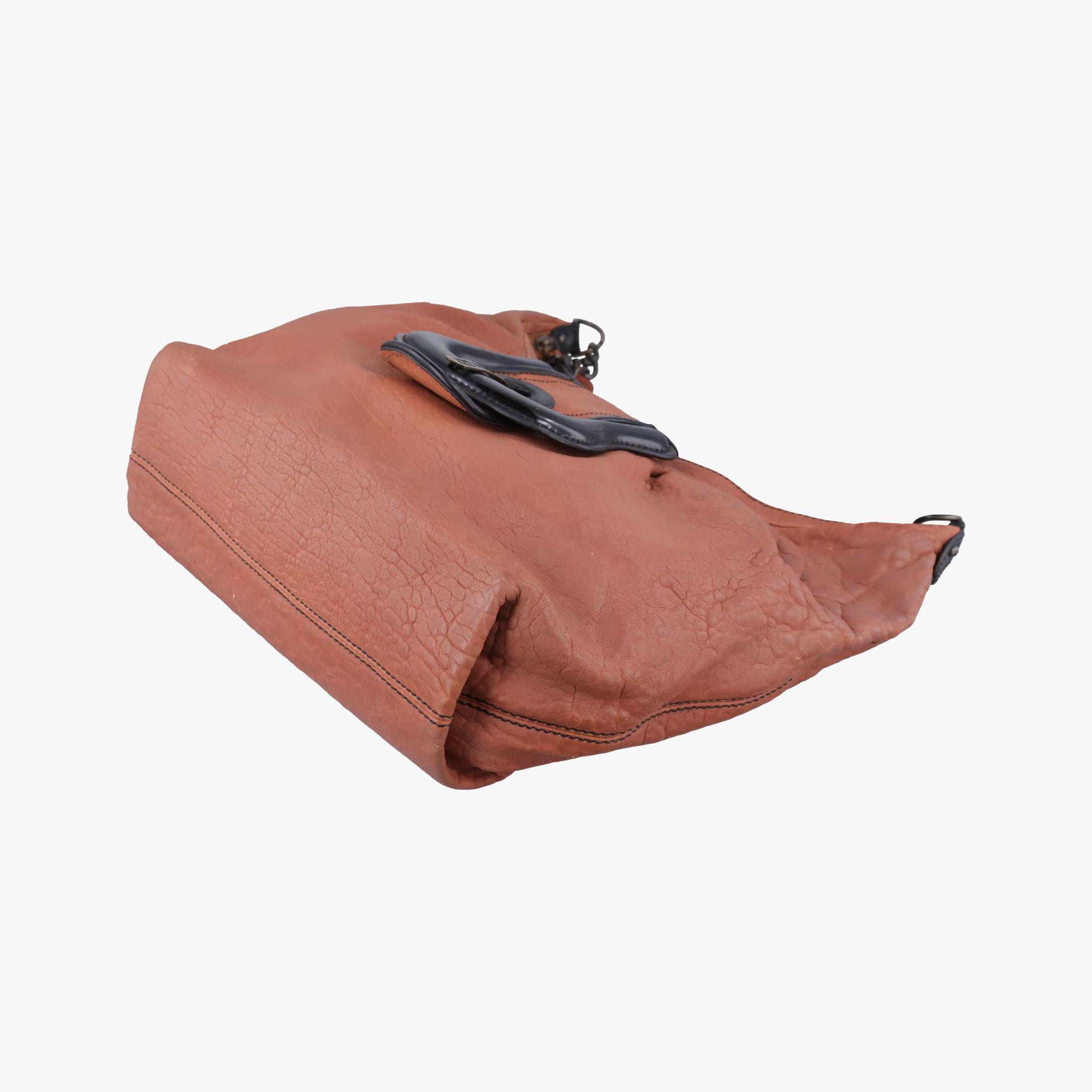 Borsa B Hobo Brown Leather 8BR563 2445-8BR563 UP8 078ボルサ B ホーボー ブラウン レザー 8BR563 2445-8BR563 UP8 078