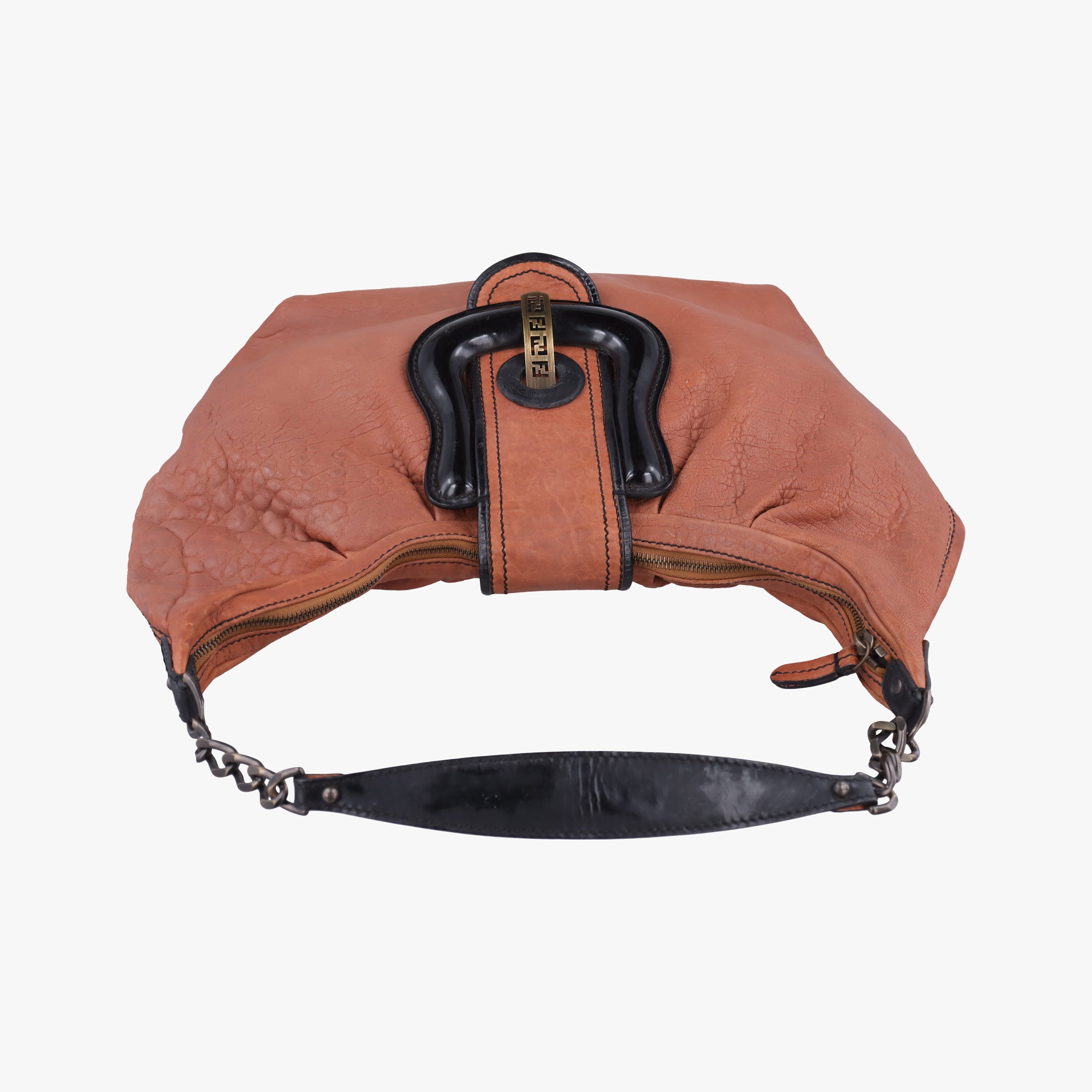 Borsa B Hobo Brown Leather 8BR563 2445-8BR563 UP8 078ボルサ B ホーボー ブラウン レザー 8BR563 2445-8BR563 UP8 078