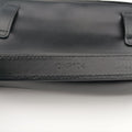 Logo belt Black leather DNP104ロゴベルト ブラック レザー DNP104