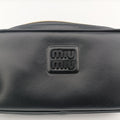 Logo belt Black leather DNP104ロゴベルト ブラック レザー DNP104