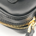Logo belt Black leather DNP104ロゴベルト ブラック レザー DNP104