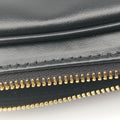 Logo belt Black leather DNP104ロゴベルト ブラック レザー DNP104