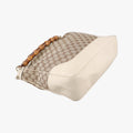 Bamboo Beige×White Canvas×Leather 282315 B011336067バンブー ベージュ×ホワイト キャンバス×レザー 282315 B011336067