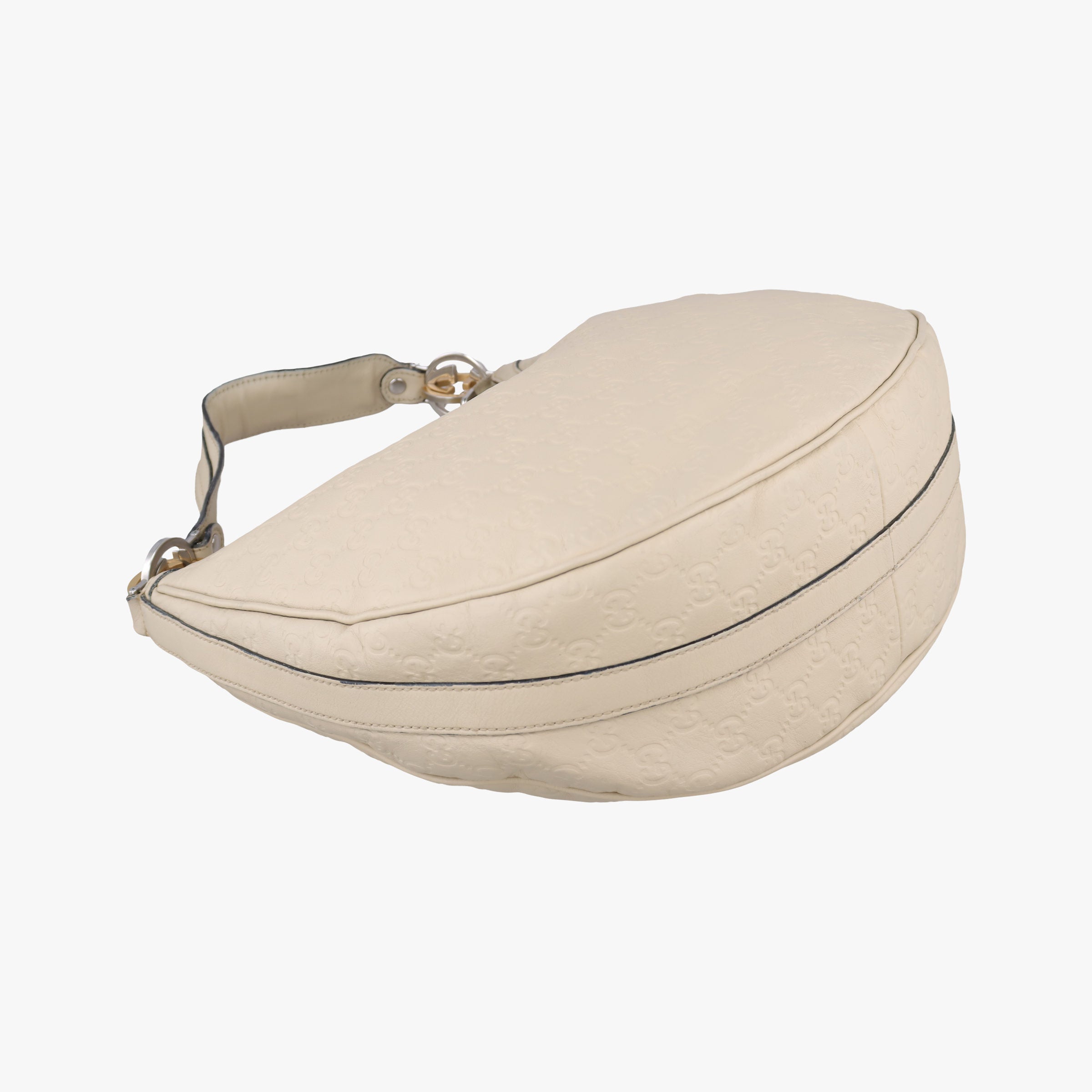 GG Twins Hobo White Leather 232962 B7930886GGツインズ ホワイト レザー 232962 B7930886