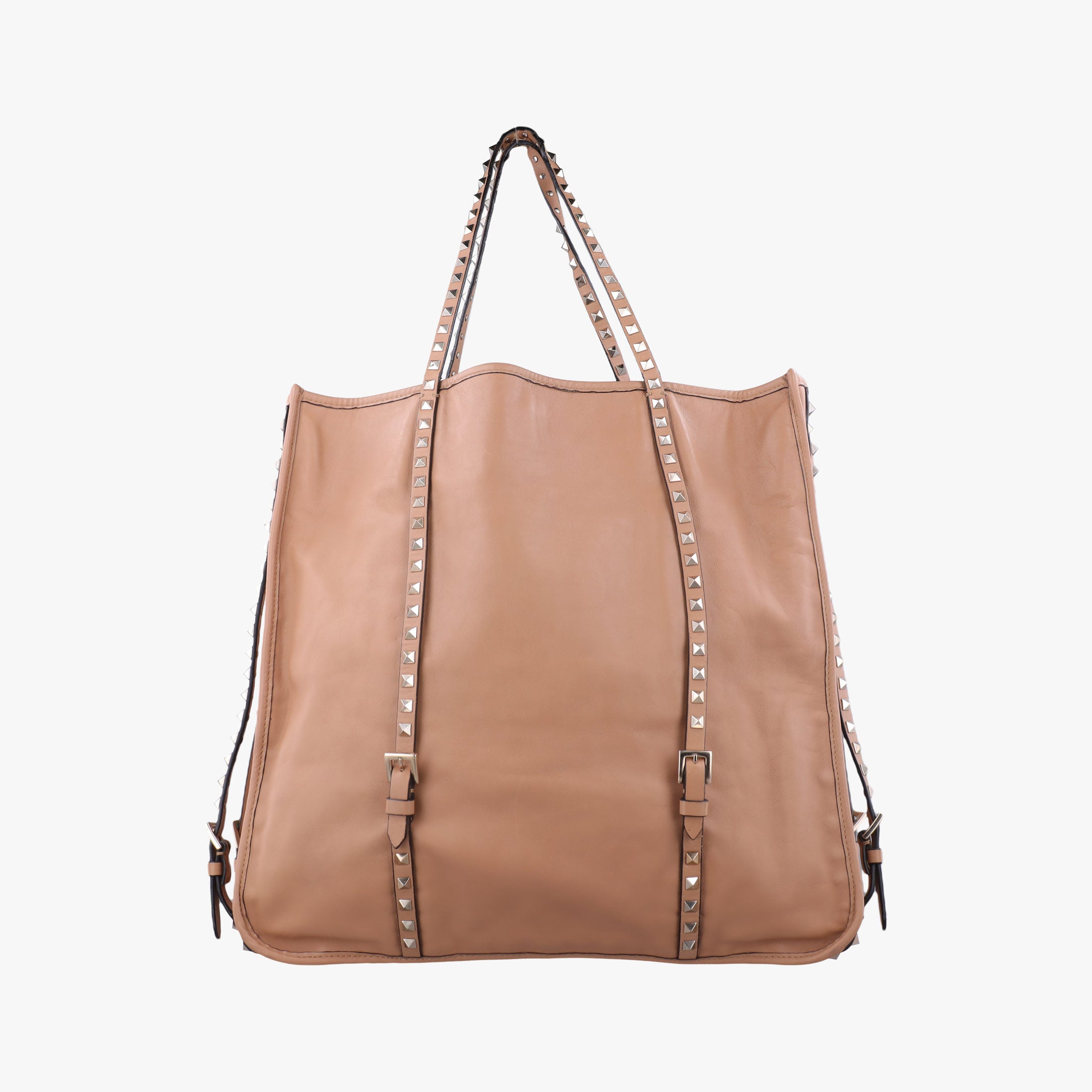 Rockstud tote Beige Leather BS-C285VIT3ロックスタッズ トート ベージュ レザー BS-C285VIT3
