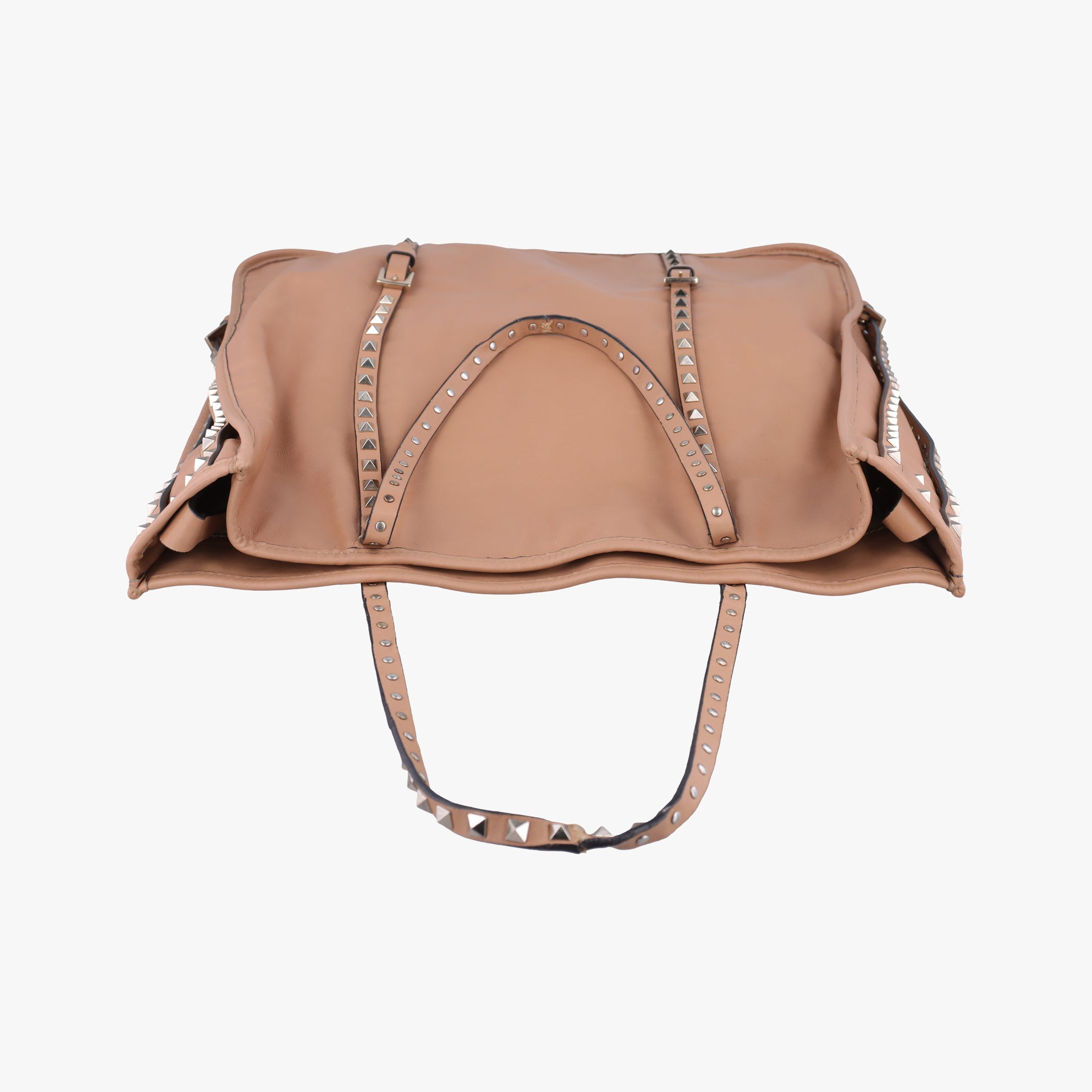 Rockstud tote Beige Leather BS-C285VIT3ロックスタッズ トート ベージュ レザー BS-C285VIT3
