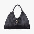 New Jackie Black Leather 203493 C3483222ニュージャッキー ブラック レザー 203493 C3483222