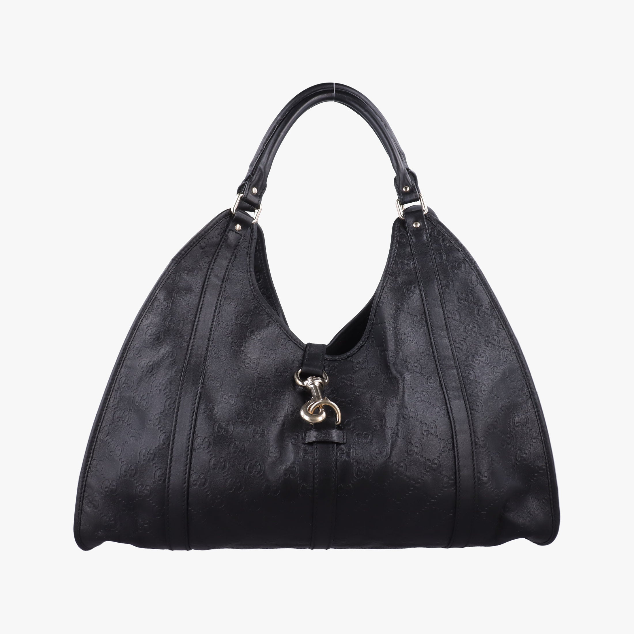 New Jackie Black Leather 203493 C3483222ニュージャッキー ブラック レザー 203493 C3483222