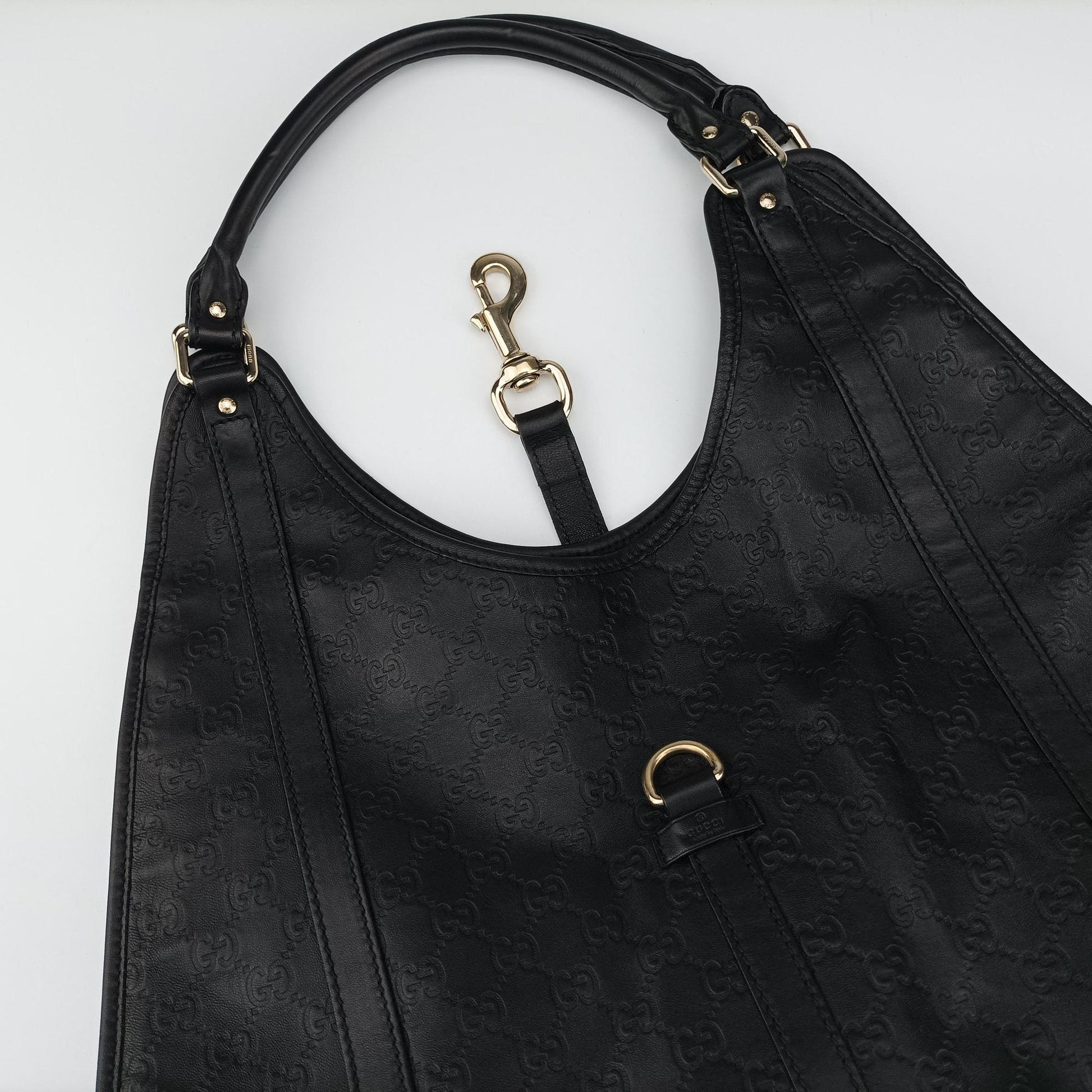 New Jackie Black Leather 203493 C3483222ニュージャッキー ブラック レザー 203493 C3483222