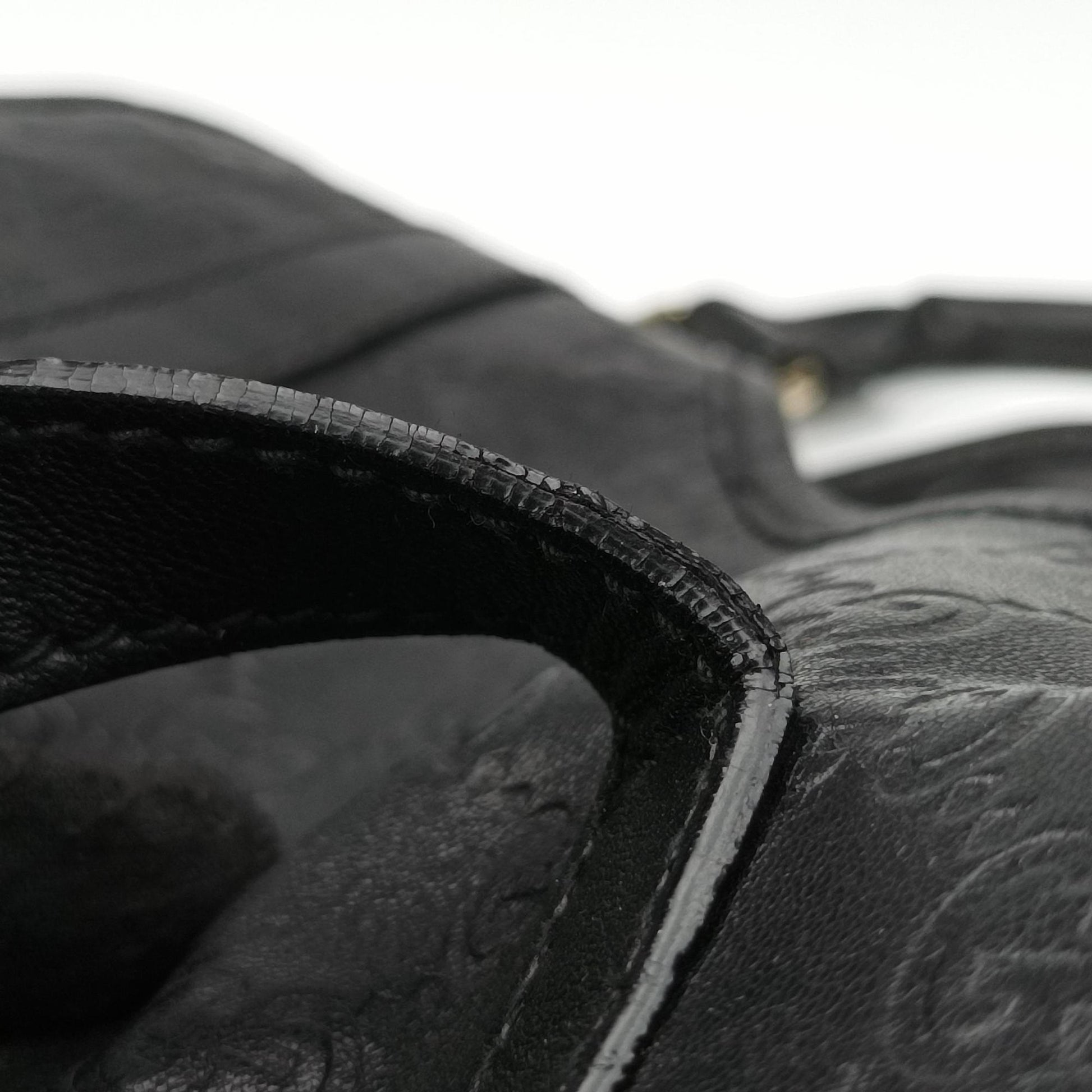 New Jackie Black Leather 203493 C3483222ニュージャッキー ブラック レザー 203493 C3483222