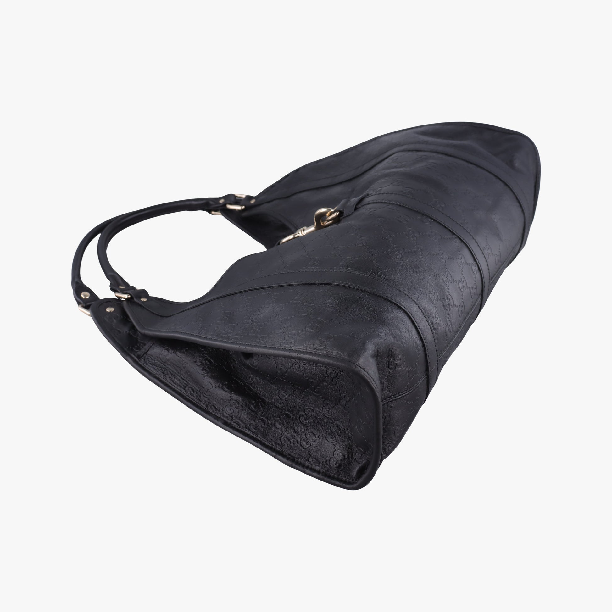 New Jackie Black Leather 203493 C3483222ニュージャッキー ブラック レザー 203493 C3483222