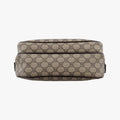 GG Plus Brownxbeige PVC coated canvasxLeather 114531 GGプラス ブラウンxベージュ PVCコーティングキャンバスxレザー 114531 