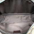 GG Plus Brownxbeige PVC coated canvasxLeather 114531 GGプラス ブラウンxベージュ PVCコーティングキャンバスxレザー 114531 