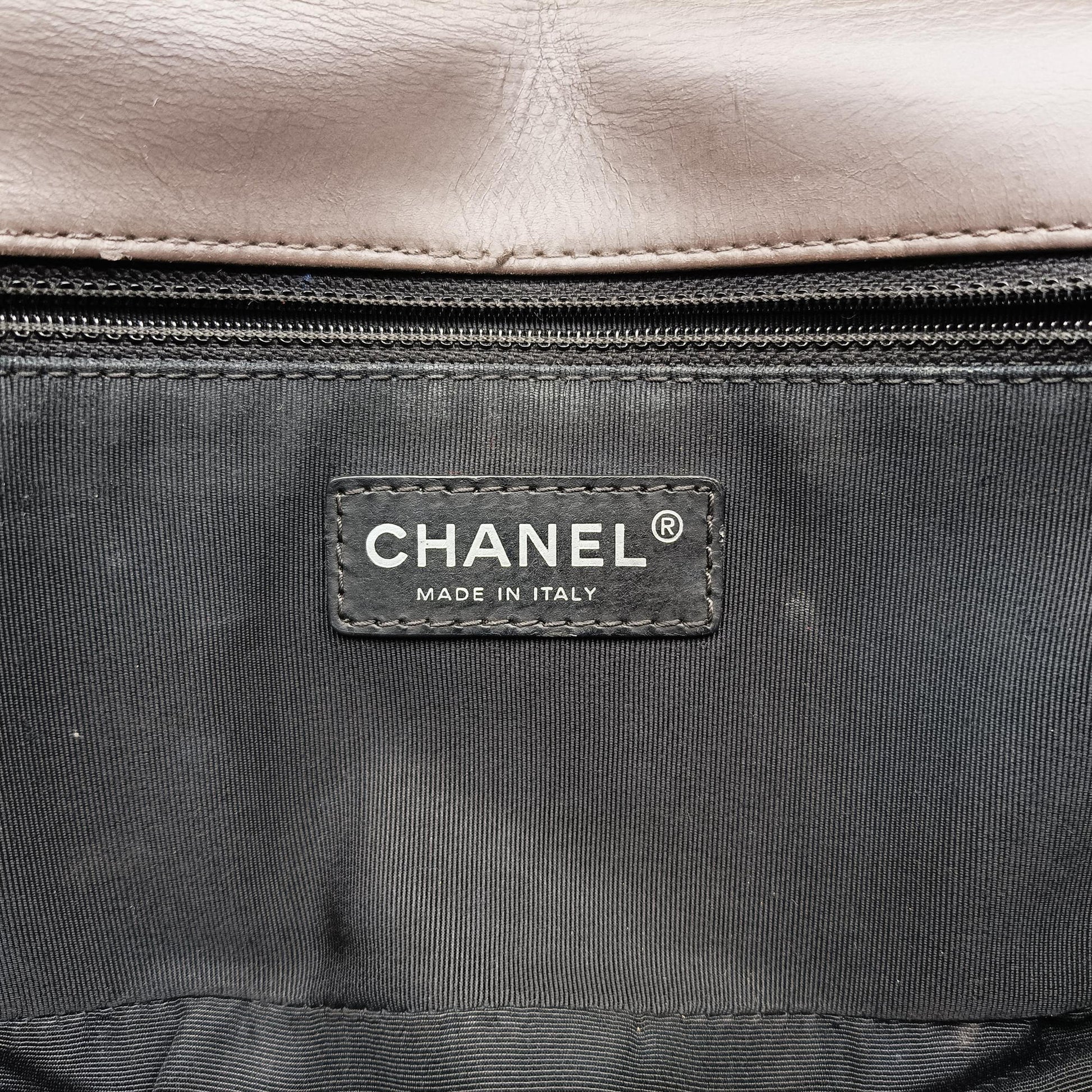 BOY CHANEL Black×Brown Leather A66713 15338644ボーイシャネル ブラック×ブラウン レザー A66713 15338644