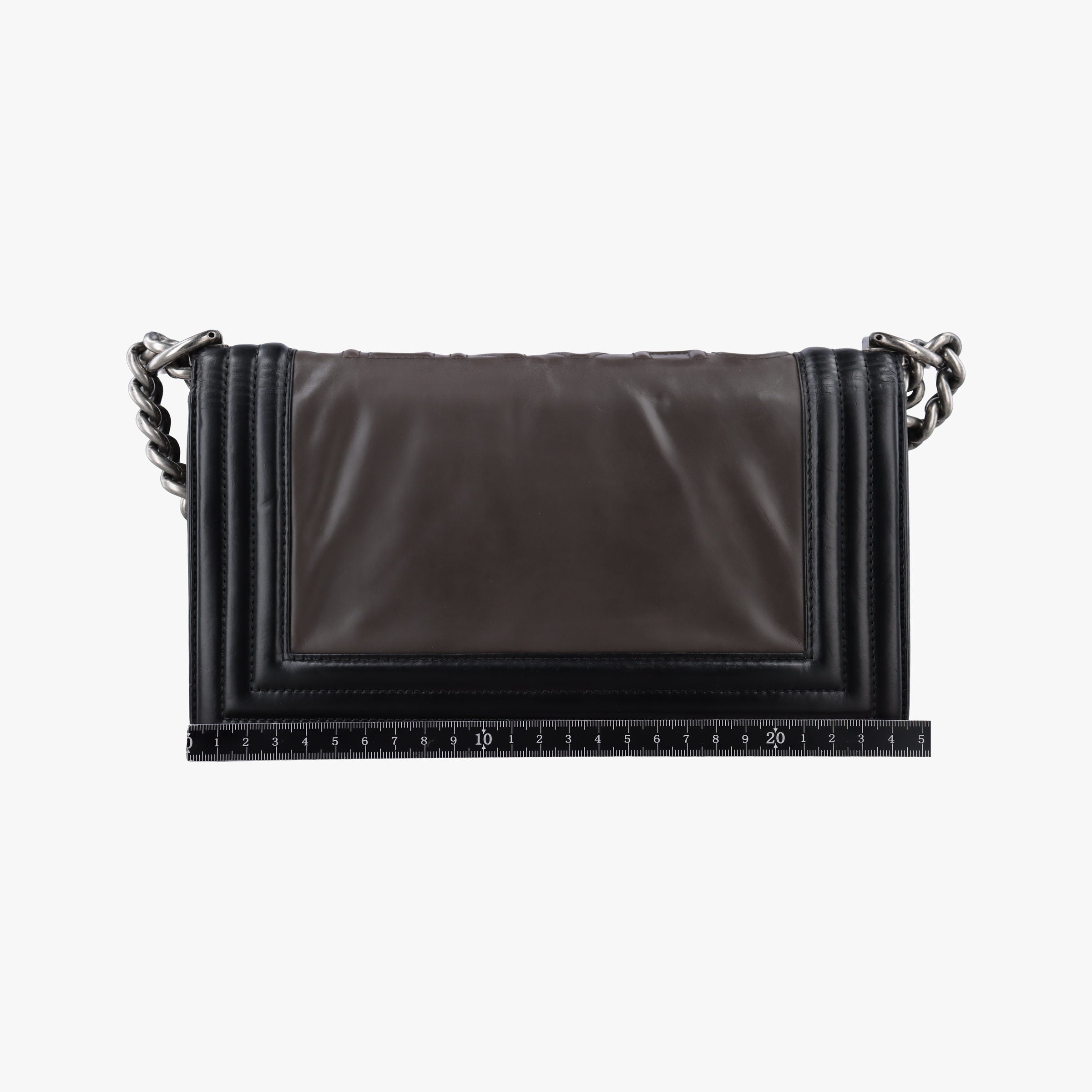 BOY CHANEL Black×Brown Leather A66713 15338644ボーイシャネル ブラック×ブラウン レザー A66713 15338644