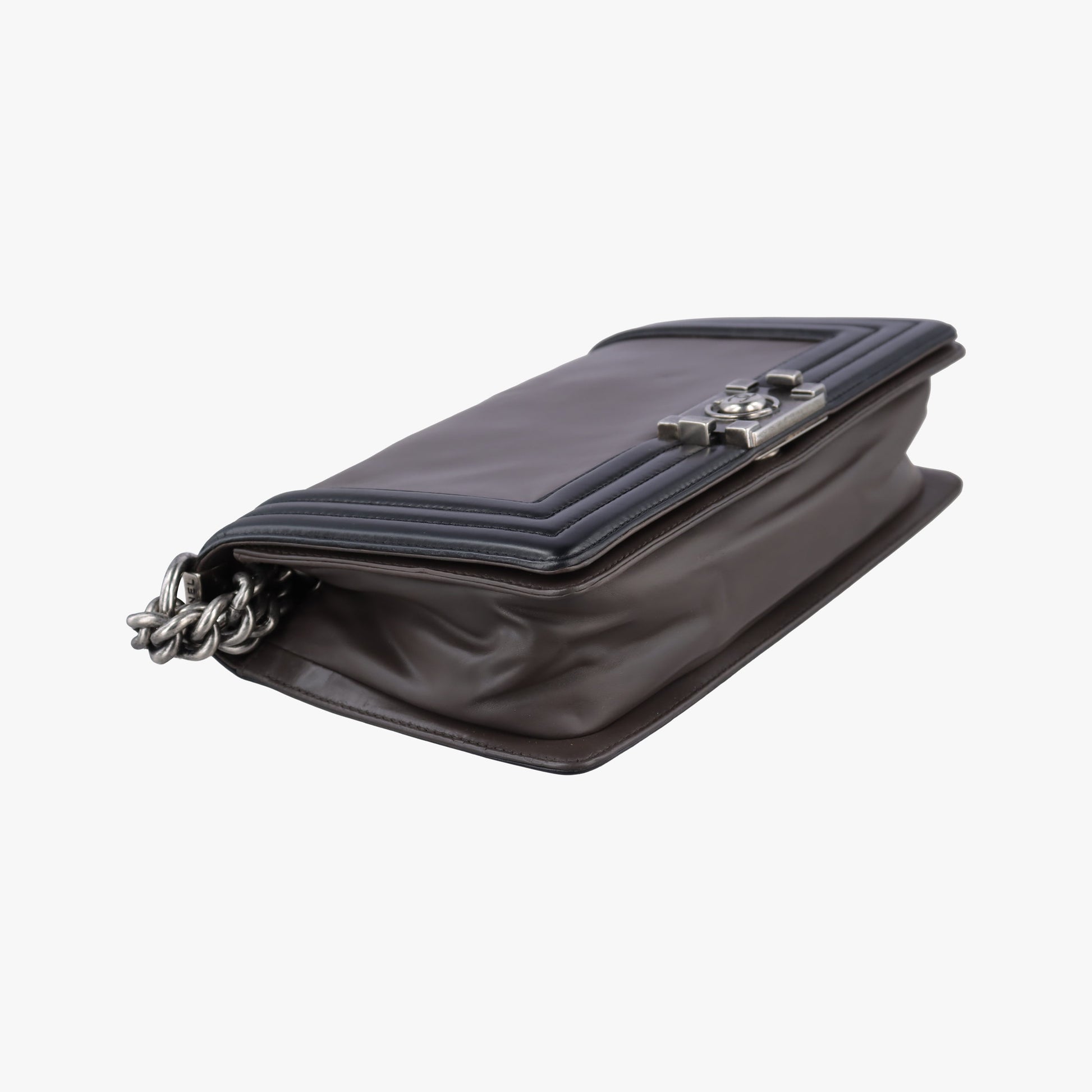 BOY CHANEL Black×Brown Leather A66713 15338644ボーイシャネル ブラック×ブラウン レザー A66713 15338644
