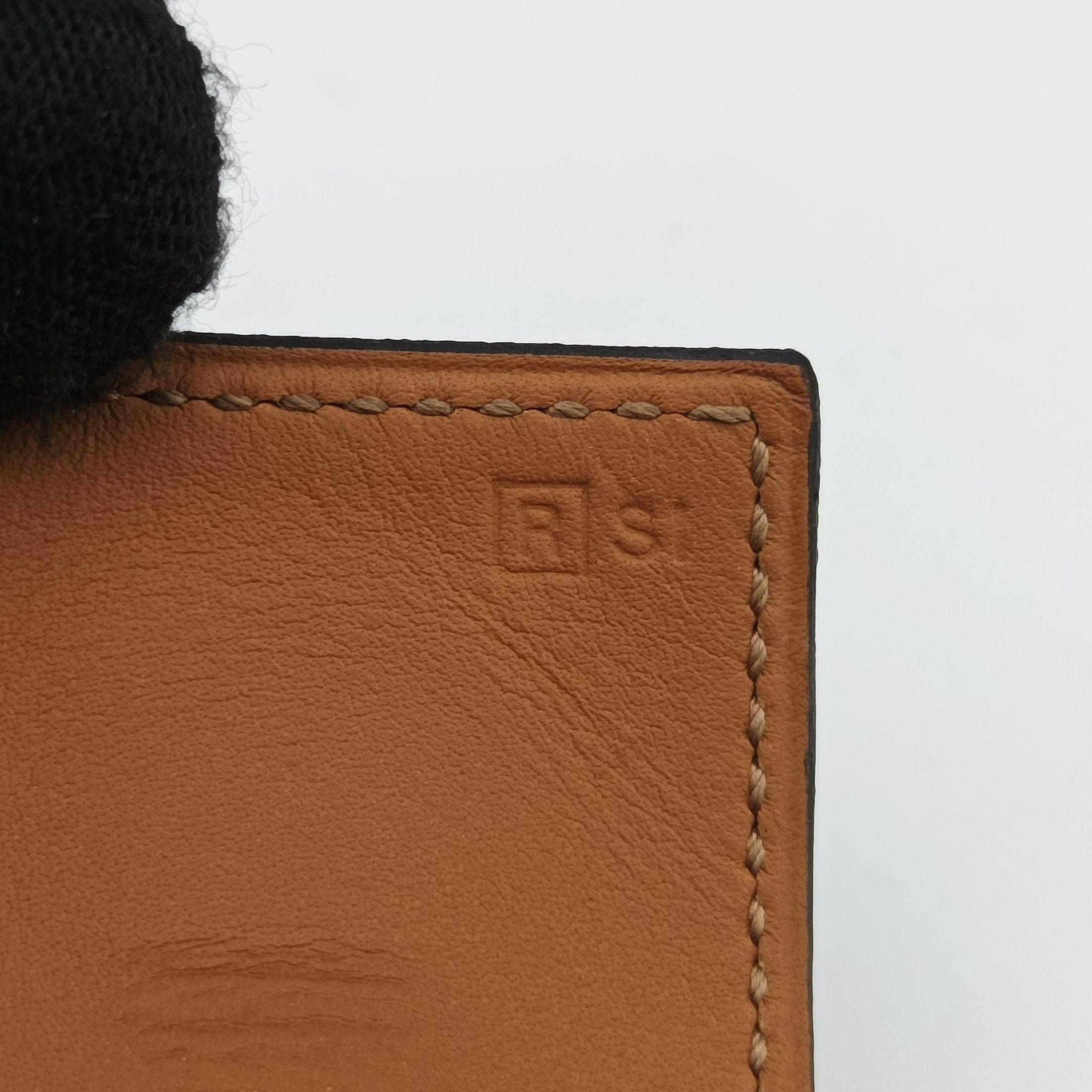 Collier de Chien Black×silver Leather×GP S □R S1コリエ ド シアン ブラック×シルバー レザー×GP S □R S1