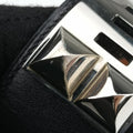 Collier de Chien Black×silver Leather×GP S □R S1コリエ ド シアン ブラック×シルバー レザー×GP S □R S1