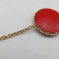 Rose des Vents medallion　 Red×rose golden AU750 125093ローズデヴァン メダリオン レッド×ローズゴールド AU750 125093