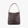 LOOPING GM Brown Monogram Canvas M51145 DU0091ルーピング GM モノグラム/ブラウン モノグラムキャンバス M51145 DU0091