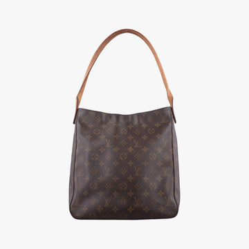 LOOPING GM Brown Monogram Canvas M51145 DU0091ルーピング GM モノグラム/ブラウン モノグラムキャンバス M51145 DU0091