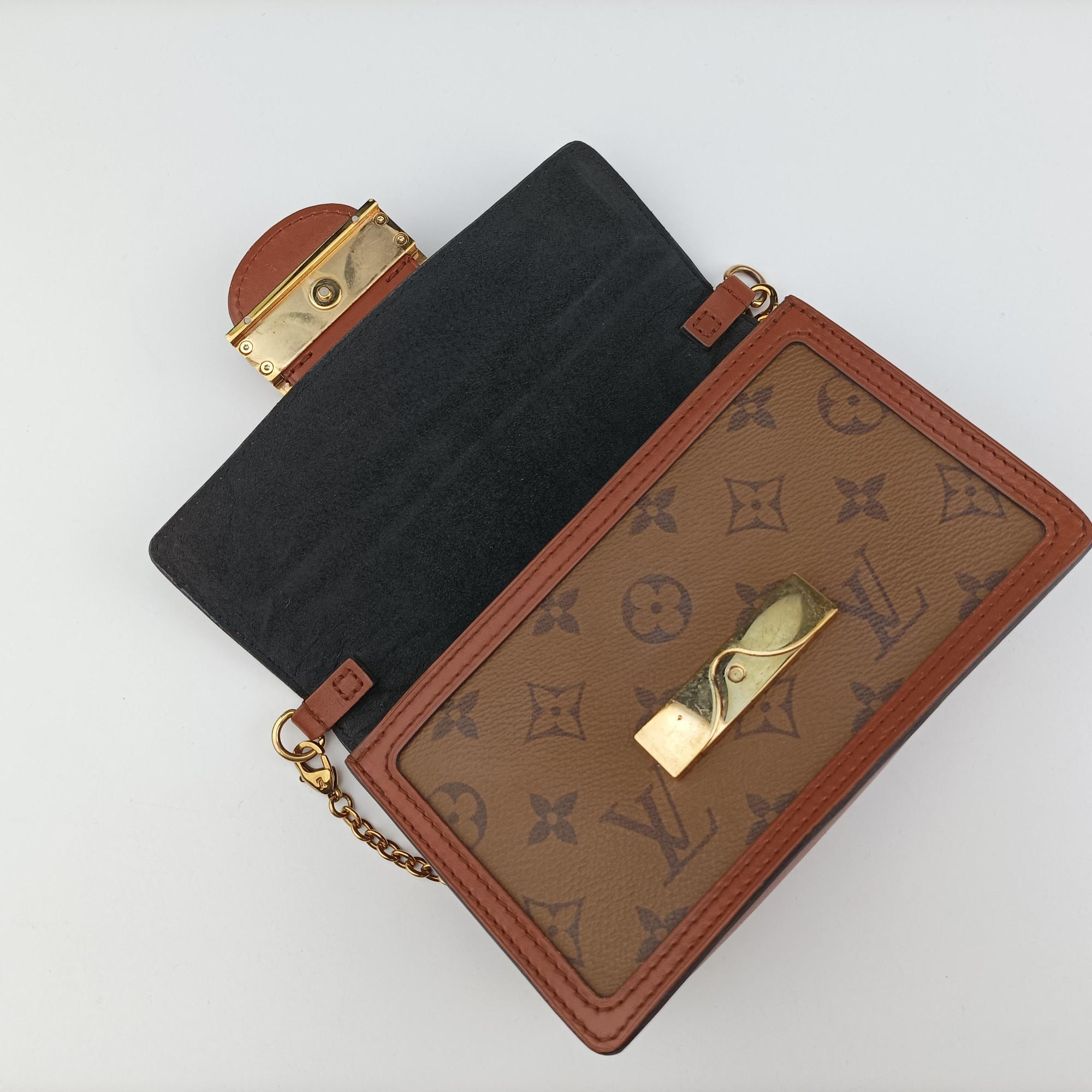 Portefeuille Dauphine Brown Monogram Reverse M68746 SP3220ポルトフォイユ ドーフィーヌ モノグラム/ブラウン モノグラム リバース M68746 SP3220