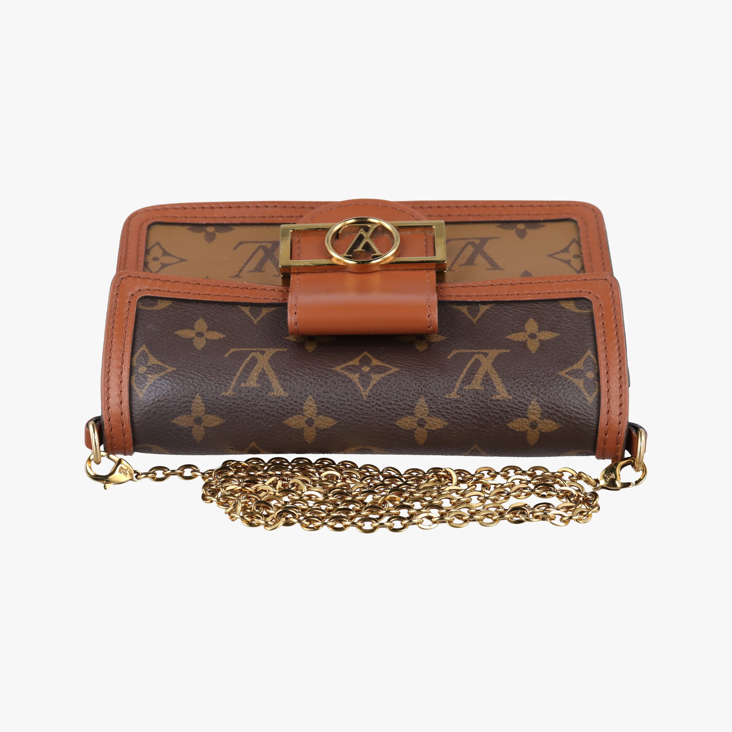Portefeuille Dauphine Brown Monogram Reverse M68746 SP3220ポルトフォイユ ドーフィーヌ モノグラム/ブラウン モノグラム リバース M68746 SP3220