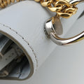 Abbey Chain Mini Light Blue Leather 04195765-9アビー チェーン ミニ ライトブルー レザー 04195765-9