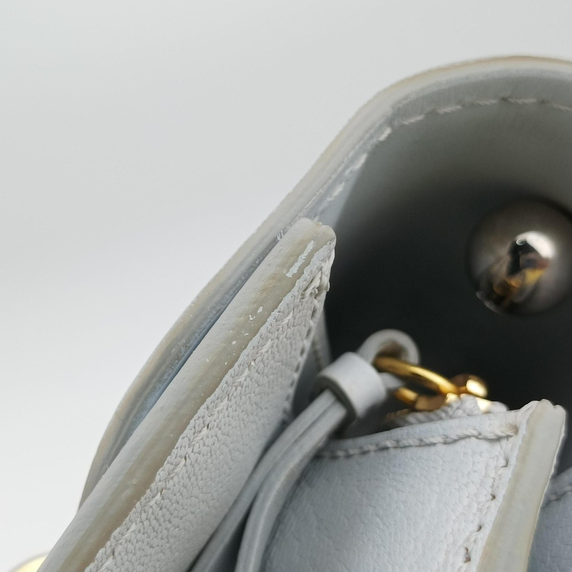 Abbey Chain Mini Light Blue Leather 04195765-9アビー チェーン ミニ ライトブルー レザー 04195765-9