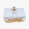 Abbey Chain Mini Light Blue Leather 04195765-9アビー チェーン ミニ ライトブルー レザー 04195765-9