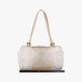 Bento Box Beige×Golden Canvas×Leather 101633 10163350002ベントー ボックス ベージュ×ゴールド キャンバス×レザー 101633 10163350002