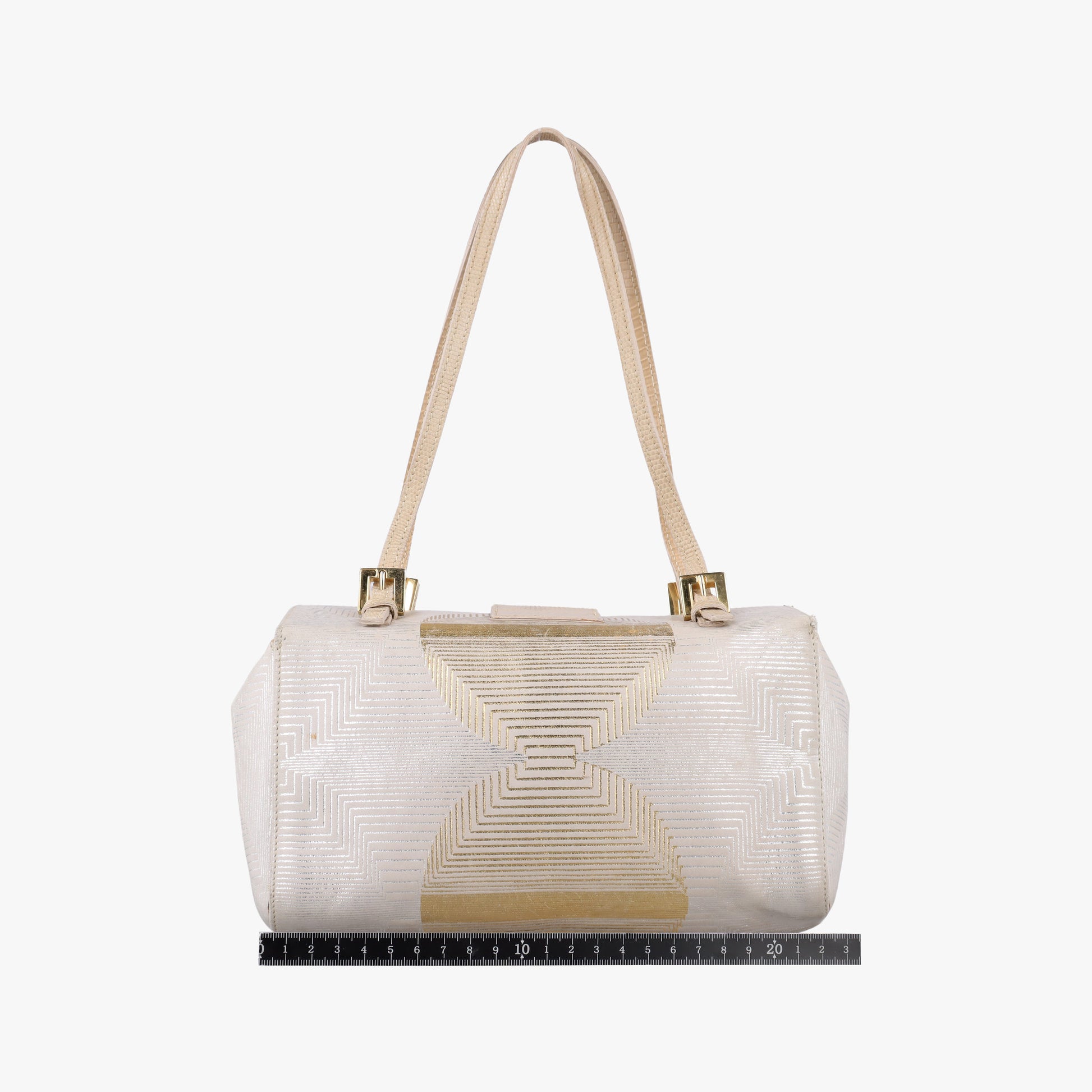 Bento Box Beige×Golden Canvas×Leather 101633 10163350002ベントー ボックス ベージュ×ゴールド キャンバス×レザー 101633 10163350002
