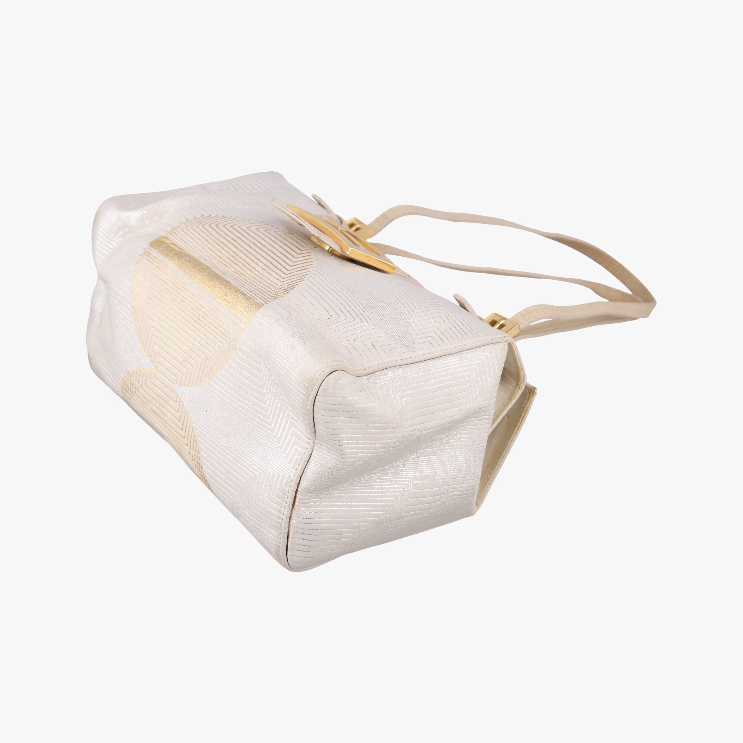 Bento Box Beige×Golden Canvas×Leather 101633 10163350002ベントー ボックス ベージュ×ゴールド キャンバス×レザー 101633 10163350002