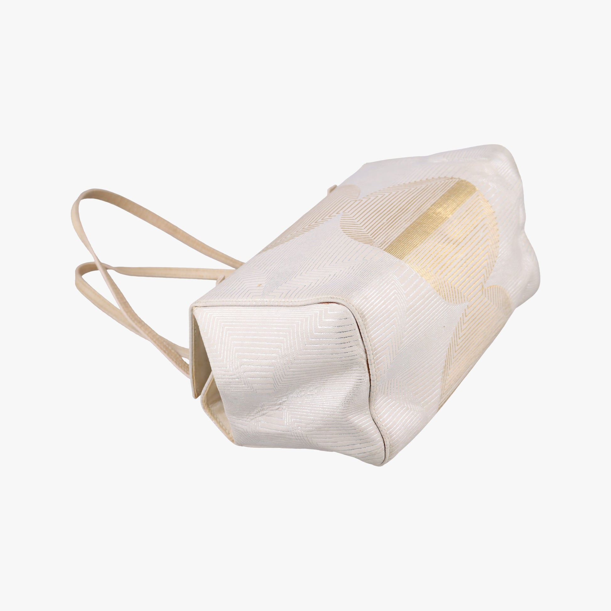 Bento Box Beige×Golden Canvas×Leather 101633 10163350002ベントー ボックス ベージュ×ゴールド キャンバス×レザー 101633 10163350002
