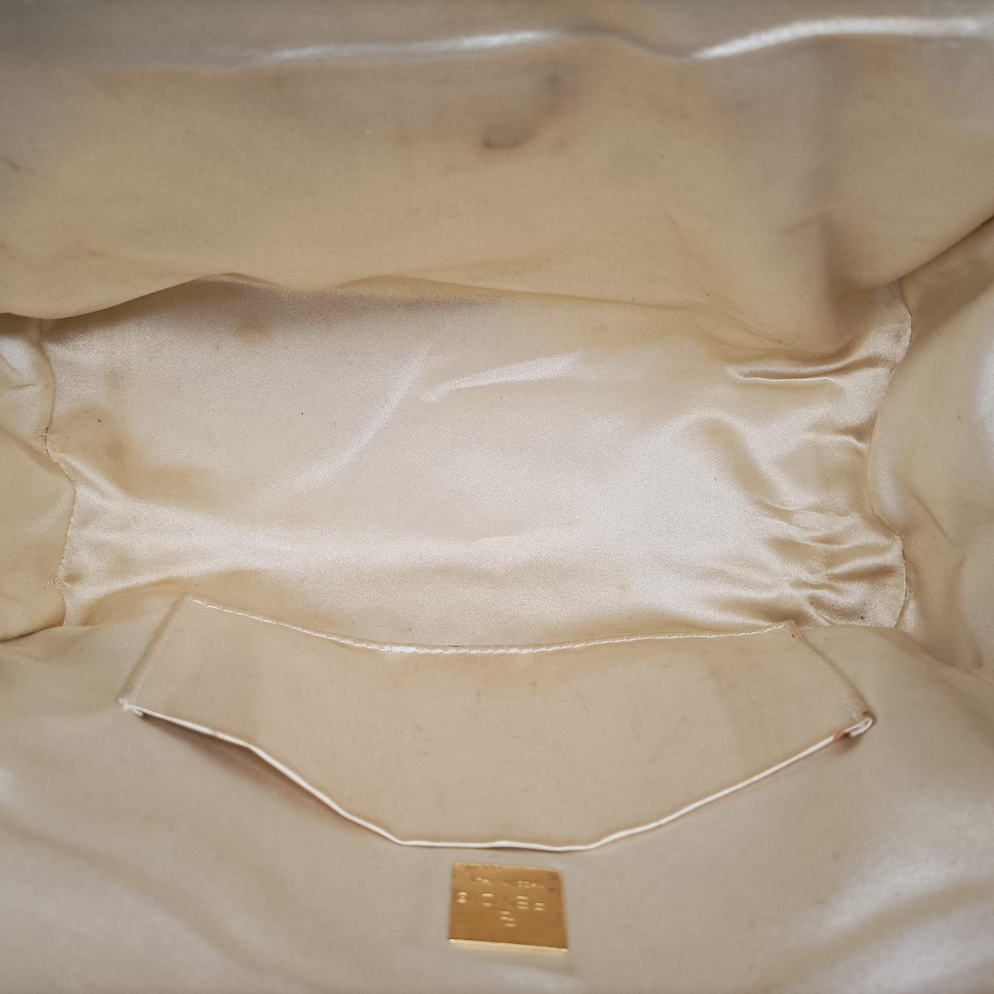 Bento Box Beige×Golden Canvas×Leather 101633 10163350002ベントー ボックス ベージュ×ゴールド キャンバス×レザー 101633 10163350002