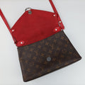 SAINT MICHEL brown×COQUELICOT Monogram Canvas×Epi Leather M44031 CA1157サンミシェル モノグラム/ブラウン×コクリコ モノグラムキャンバス×エピレザー M44031 CA1157
