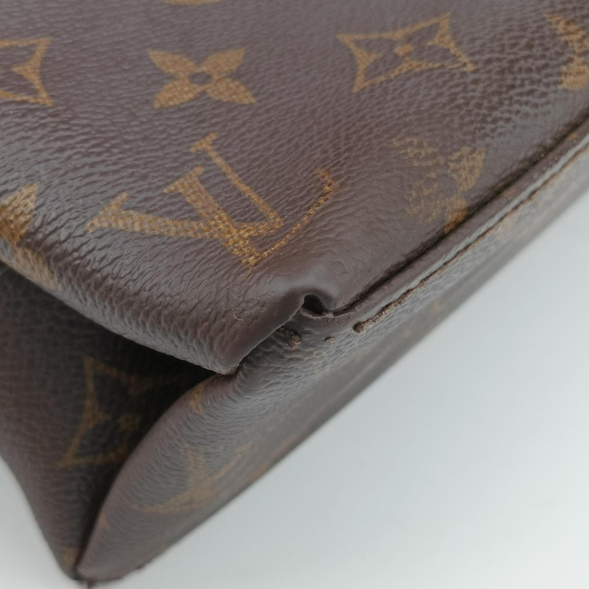 SAINT MICHEL brown×COQUELICOT Monogram Canvas×Epi Leather M44031 CA1157サンミシェル モノグラム/ブラウン×コクリコ モノグラムキャンバス×エピレザー M44031 CA1157