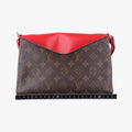 SAINT MICHEL brown×COQUELICOT Monogram Canvas×Epi Leather M44031 CA1157サンミシェル モノグラム/ブラウン×コクリコ モノグラムキャンバス×エピレザー M44031 CA1157