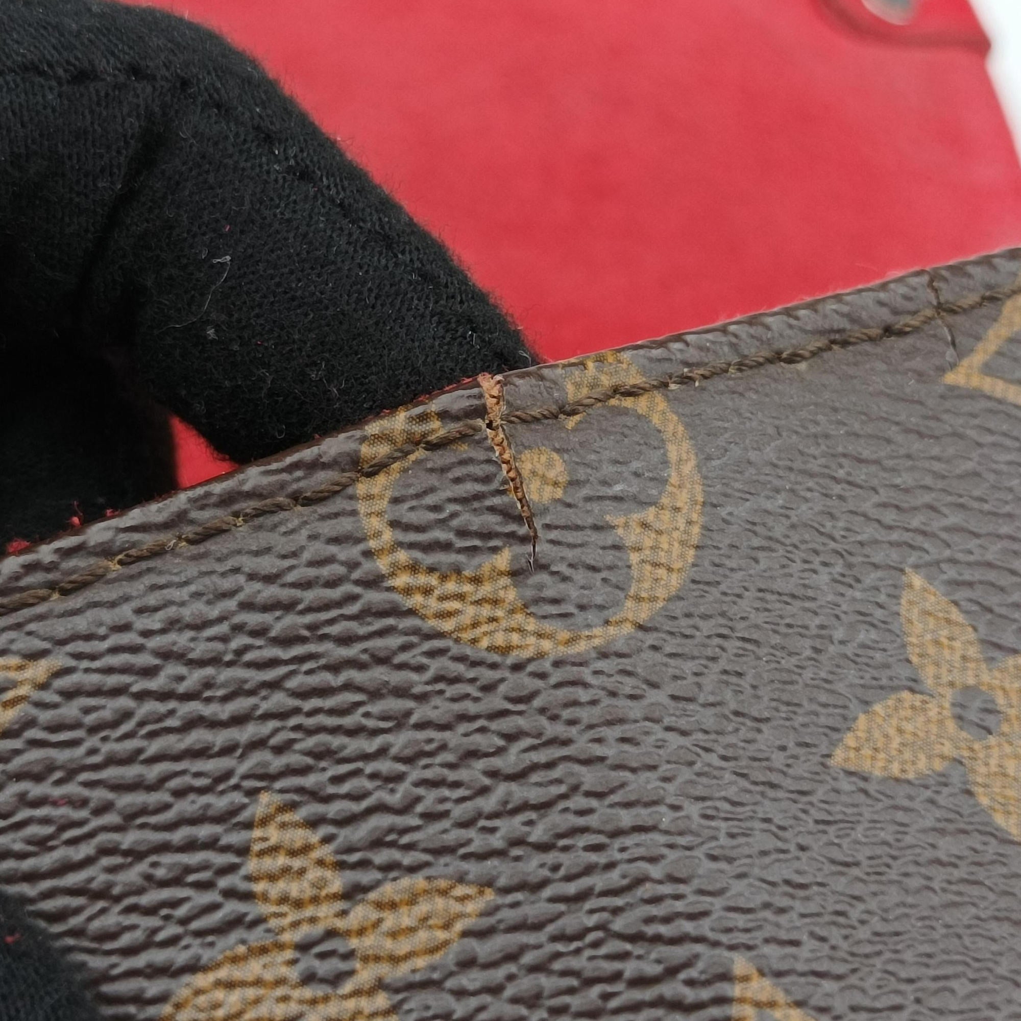 SAINT MICHEL brown×COQUELICOT Monogram Canvas×Epi Leather M44031 CA1157サンミシェル モノグラム/ブラウン×コクリコ モノグラムキャンバス×エピレザー M44031 CA1157