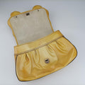 B Bag Yellow Patent Leather 8BN165 2415-8BN165-UNU-098Bバッグ イエロー レザー 8BN165 2415-8BN165-UNU-098