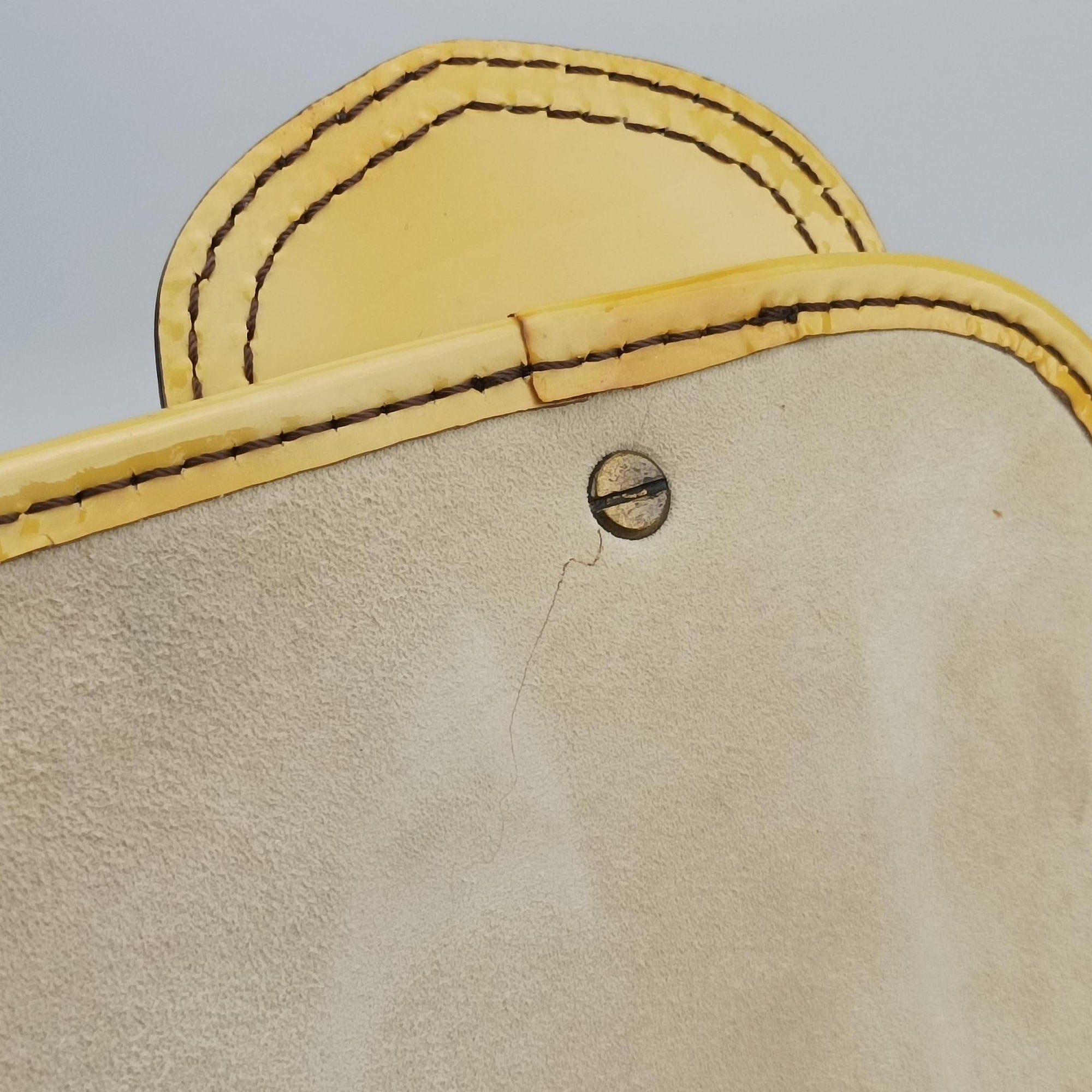 B Bag Yellow Patent Leather 8BN165 2415-8BN165-UNU-098Bバッグ イエロー レザー 8BN165 2415-8BN165-UNU-098