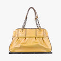 B Bag Yellow Patent Leather 8BN165 2415-8BN165-UNU-098Bバッグ イエロー レザー 8BN165 2415-8BN165-UNU-098