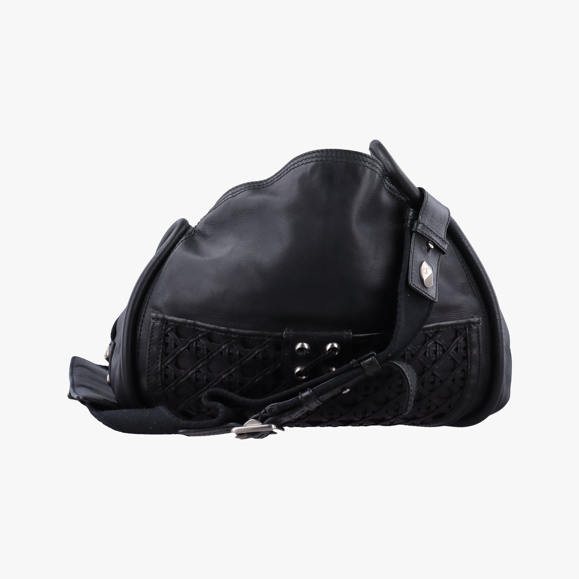 Lattice Messenger Black leather 13-MA-0140ラティスメッセンジャー ブラック レザー 13-MA-0140