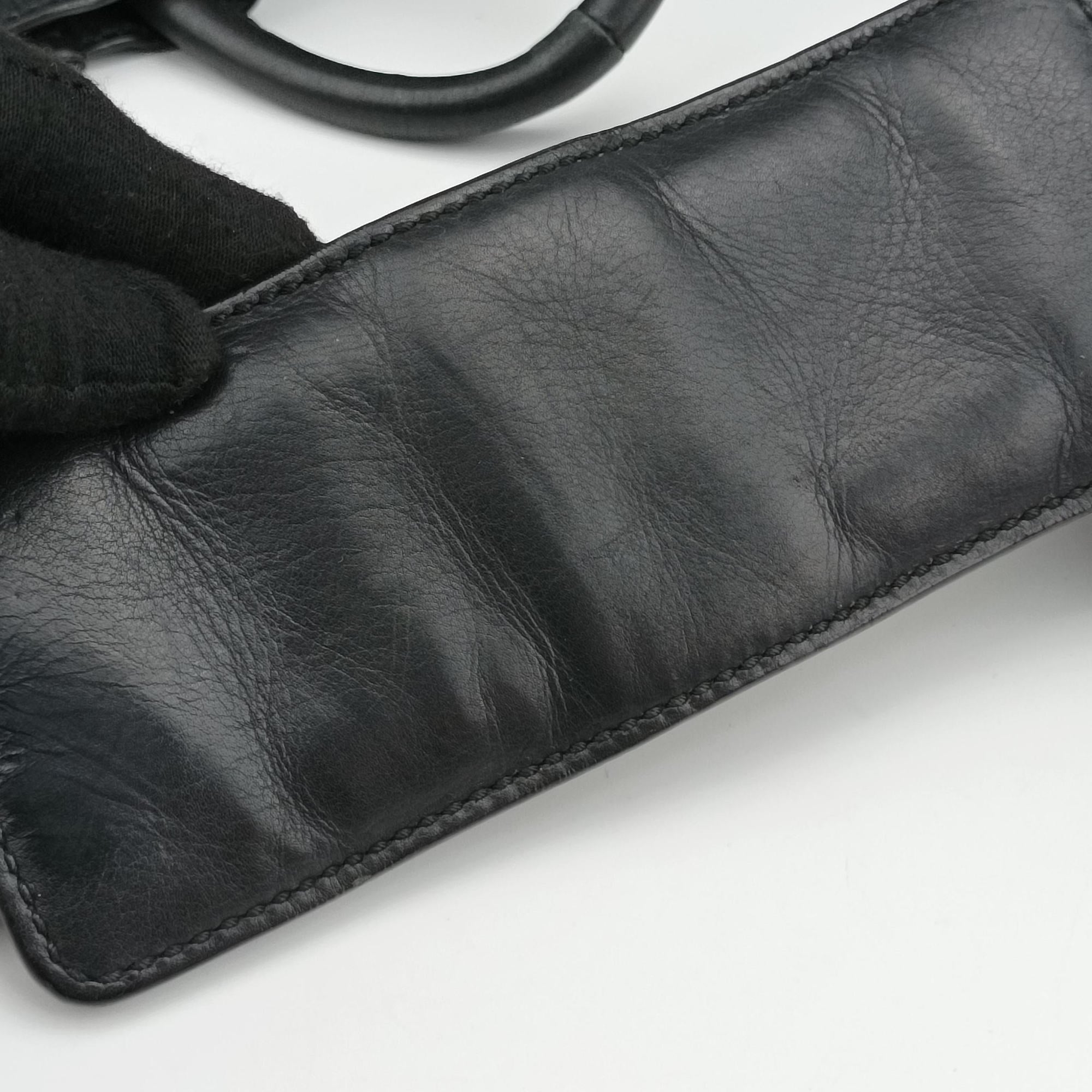 Lattice Messenger Black leather 13-MA-0140ラティスメッセンジャー ブラック レザー 13-MA-0140