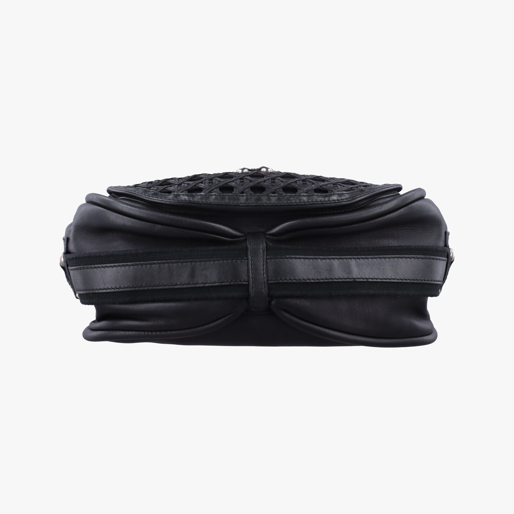 Lattice Messenger Black leather 13-MA-0140ラティスメッセンジャー ブラック レザー 13-MA-0140