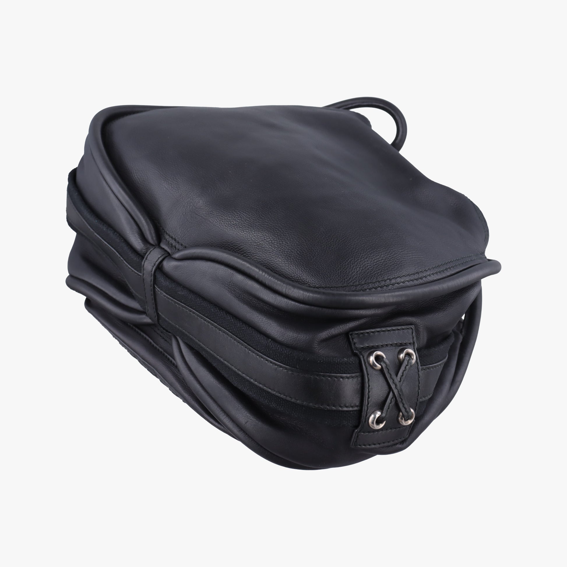 Lattice Messenger Black leather 13-MA-0140ラティスメッセンジャー ブラック レザー 13-MA-0140