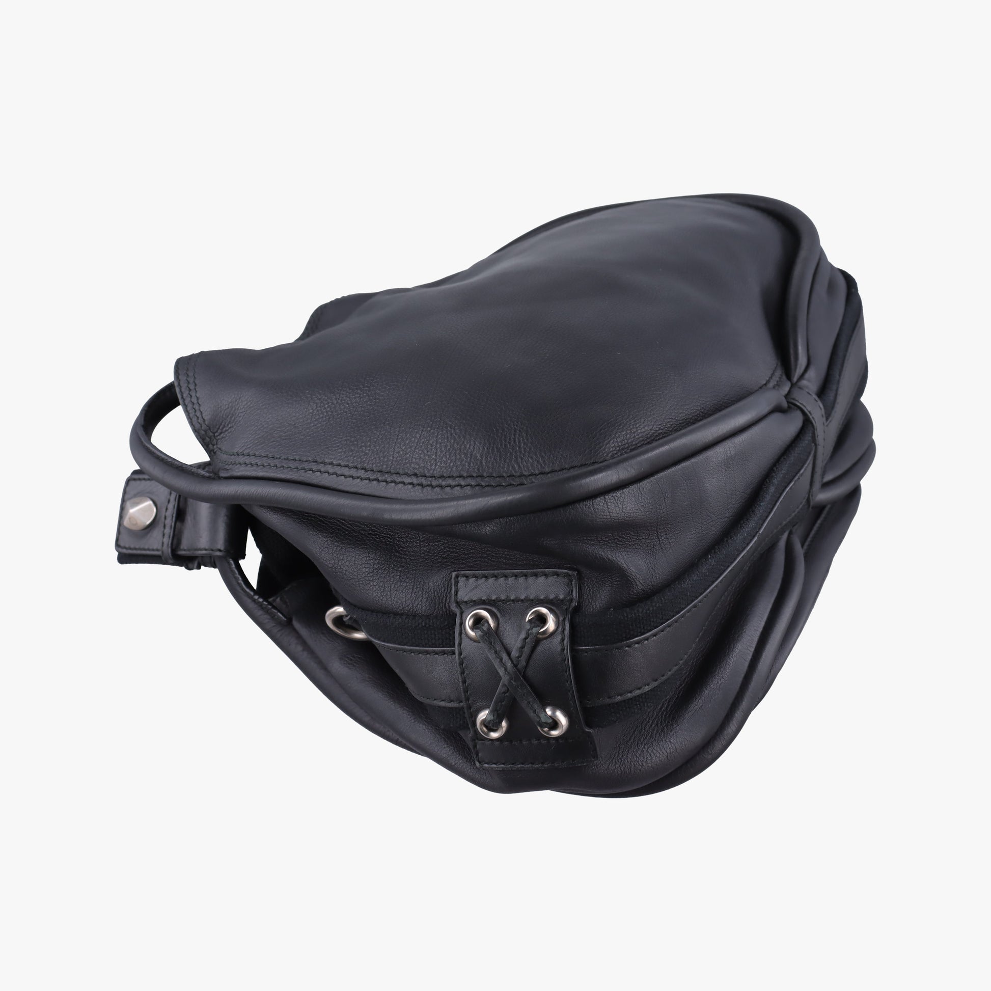 Lattice Messenger Black leather 13-MA-0140ラティスメッセンジャー ブラック レザー 13-MA-0140