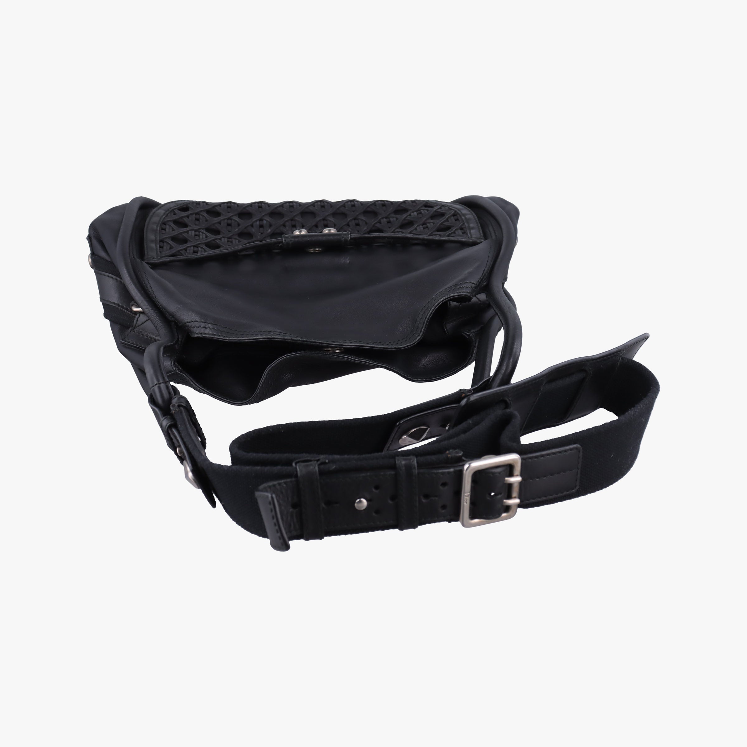 Lattice Messenger Black leather 13-MA-0140ラティスメッセンジャー ブラック レザー 13-MA-0140